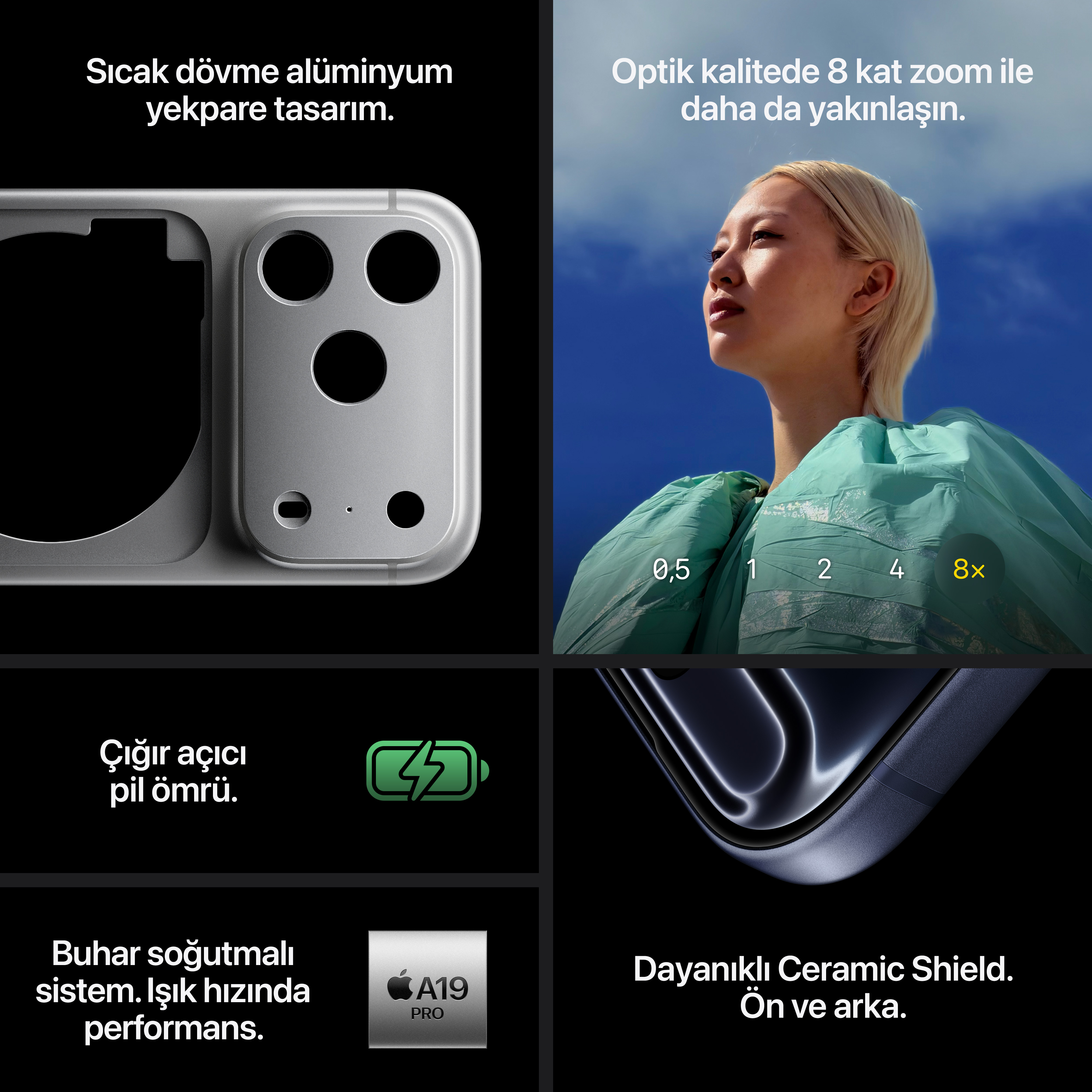 iPhone 17 Pro Max 2TB Kozmik Turuncu - Thumbnail 6